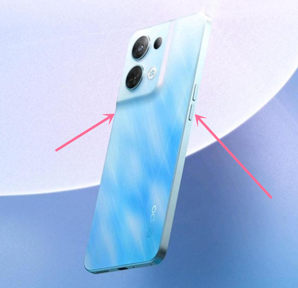 opporeno8Pro怎么截屏