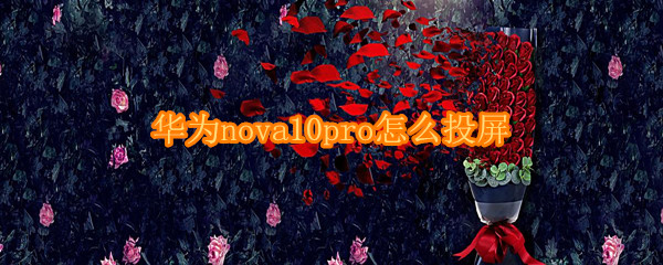 华为nova10pro怎么投屏（华为mate10pro怎么投屏）