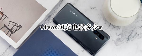 vivox30充电器多少w（vivox30充电器多少钱一个）