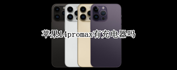 苹果14promax有充电器吗（苹果13pro max有充电器吗）