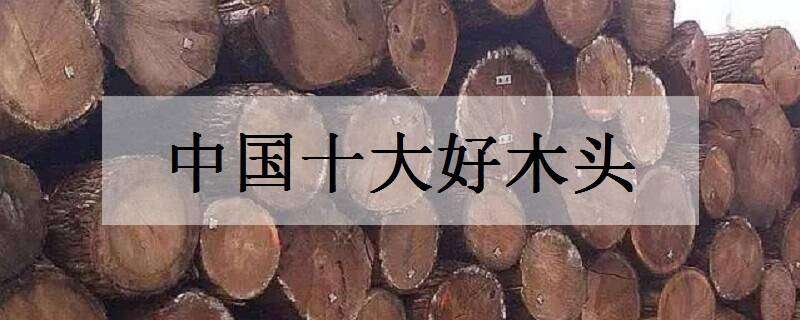 中国十大好木头 中国十大好木头都是哪些?