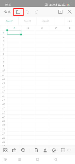 手机版WPS Office怎么做表格