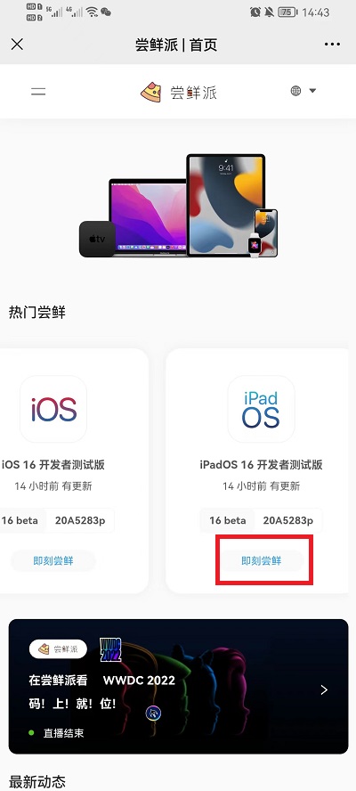 ipados16怎么更新 iPadOS15更新时间