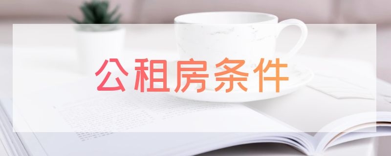 公租房条件（深圳公租房条件）