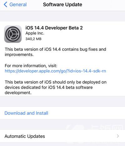 iOS1.4.4beta2描述文件下载（ios14.7beta2描述文件下载）