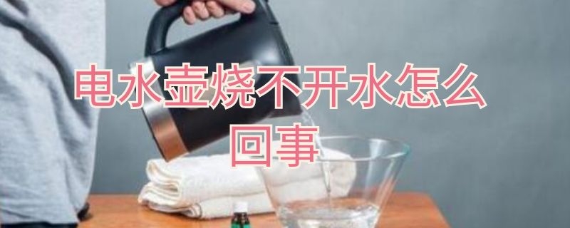 电水壶烧不开水怎么回事（电水壶烧不开水是怎么回事）