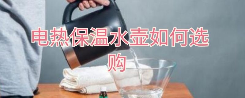 电热保温水壶如何选购（电热水壶怎么选购）