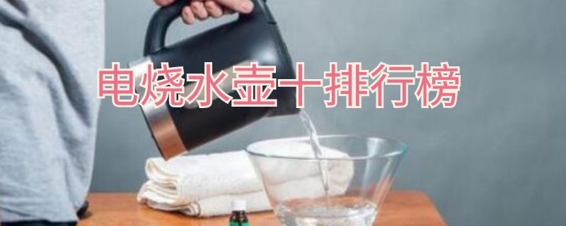 电烧水壶十排行榜 最好的电烧水壶的品牌