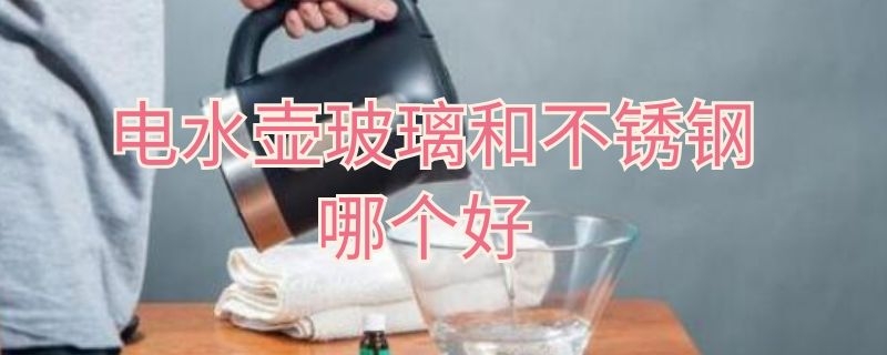 电水壶玻璃和不锈钢哪个好（水壶玻璃和不锈钢哪种好）