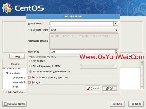 CentOS 5.10 服务器系统安装配置图解教程