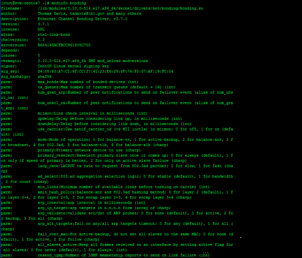 CentOS7中如何配置NIC绑定（centos绑定mac）