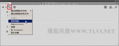 photoshop cs5特殊功能:Mini Bridge中浏览命令