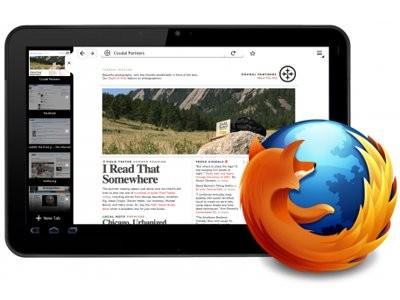 Mozilla展示平板电脑版火狐浏览器界面 平板火狐浏览器改为电脑版