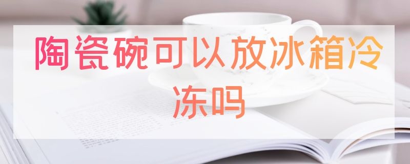 陶瓷碗可以放冰箱冷冻吗