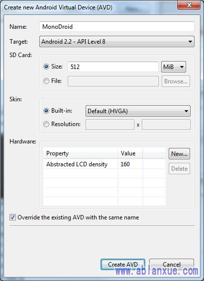 Visual Studio 2010 安装 Mono for Android 的图文教程