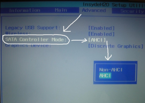 怎么在BIOS下设置AHCI值更改为IDE（bios里ahci如何改成）