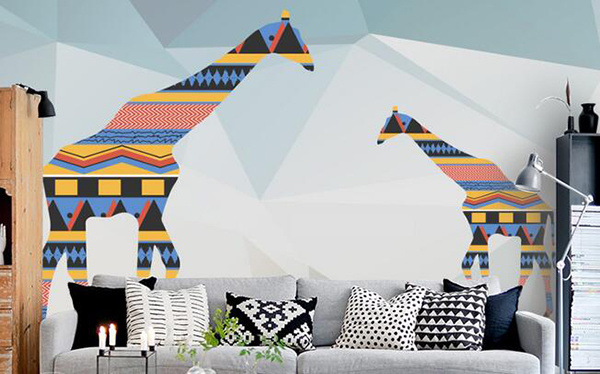 你问我3d墙纸怎么贴?*就在这里哦!（3D墙纸贴图）