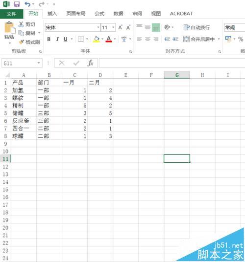 Excel2016表格中的列要怎么隐藏和取消隐藏?