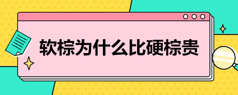 软棕为什么比硬棕贵（硬棕和软棕哪个成本高）