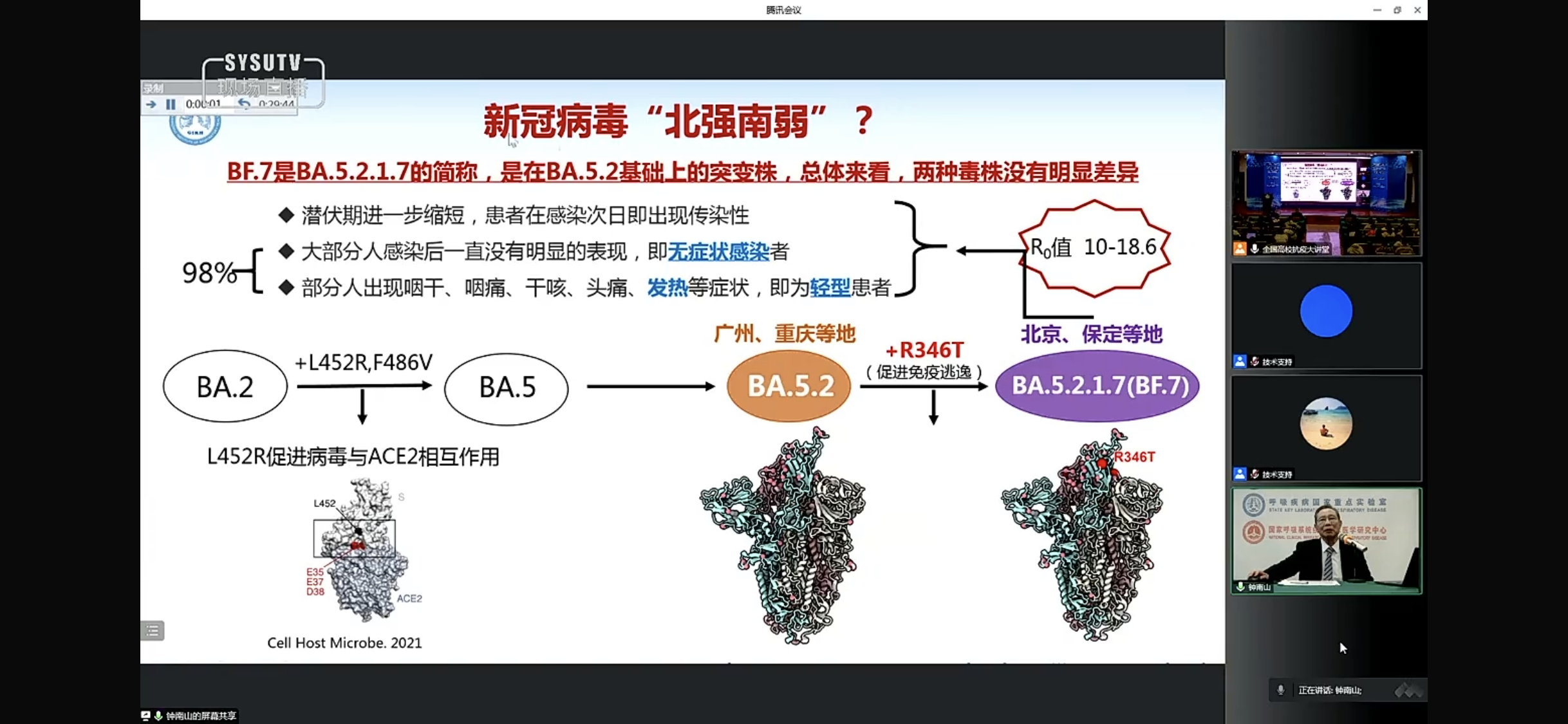 钟南山称孙女感染新冠三天就好了，新冠肺炎已变成“新冠感冒”