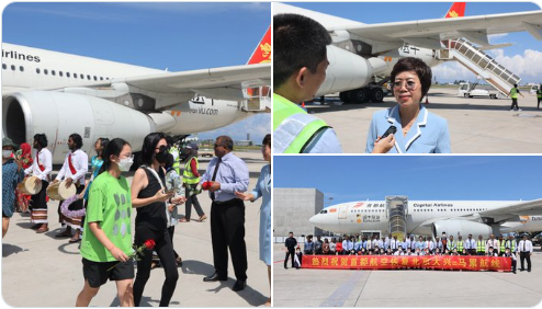 3年来首批中国游客抵达马尔代夫，马旅游部长接机，外长发推欢迎