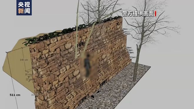 警方：现场痕迹显示胡某宇曾在围墙上活动   
