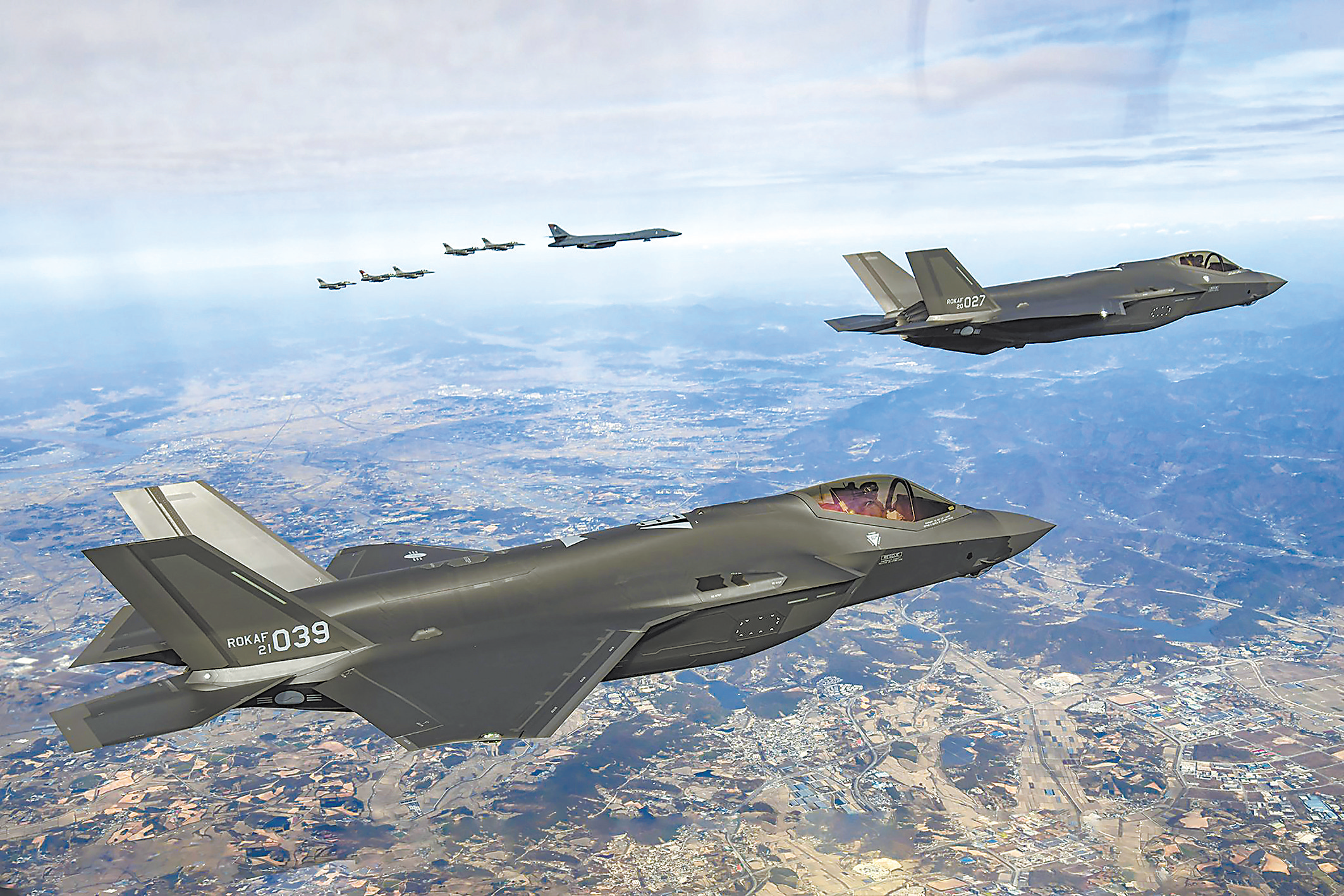 韩美举行联合空演美战略武器参演,朝鲜:半岛将成巨大战争火药库