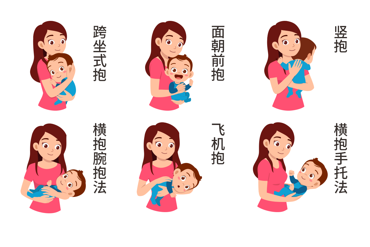 婴儿斜颈正确抱法图片 婴儿斜颈正确抱法图片