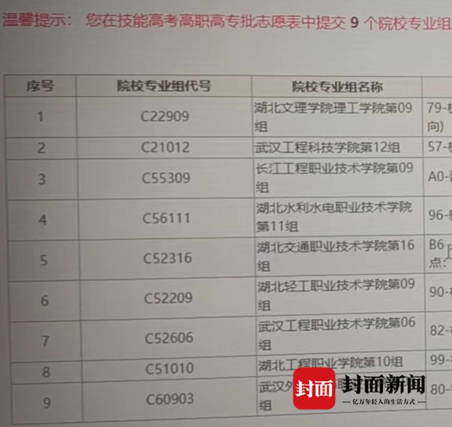 湖北随州一学生疑被篡改高考志愿：填报时有招生人员围观 警方正调查  