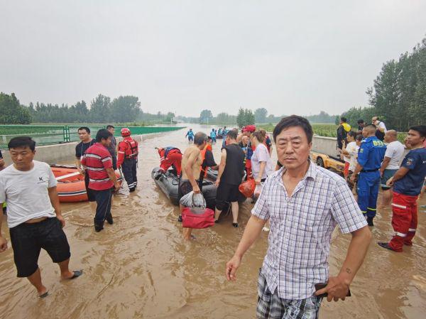 河北涿州已有信号 灾区民众收到问候短信