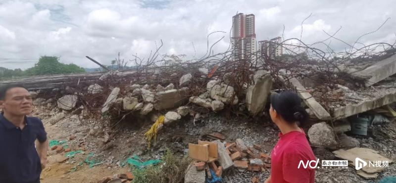 惠州一村民住宅被误拆