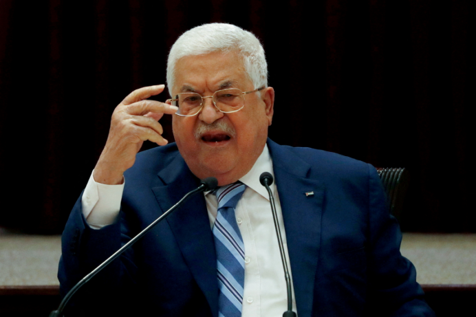 巴勒斯坦总统阿巴斯：不会让以色列逃脱惩罚，我们的人民不下跪，不投降