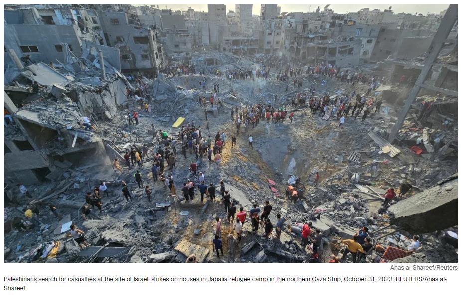 以色列空袭加沙最大难民营，哈马斯否认其领导人在内