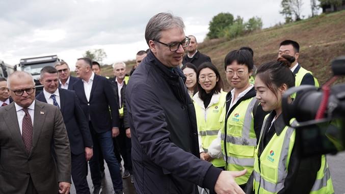 武契奇出席中企承建项目通车仪式：感谢中国朋友，让人像在奥地利瑞士